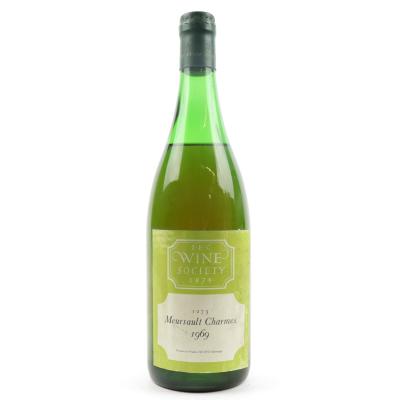 Wine Society Charmes 1969 Meursault