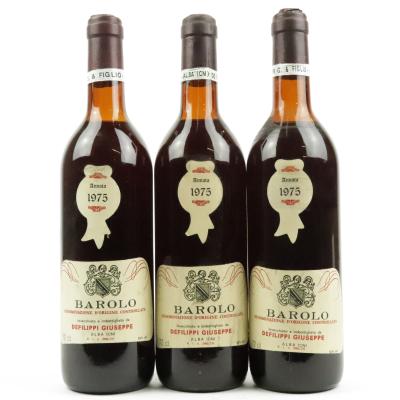 D.Giuseppe 1975 Barolo 3x72cl