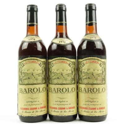 A.Giovanni 1974 Barolo 3x75cl