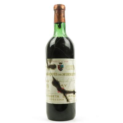 Marques De Murrieta Etiqueta Blanca 1965 Rioja Crianza