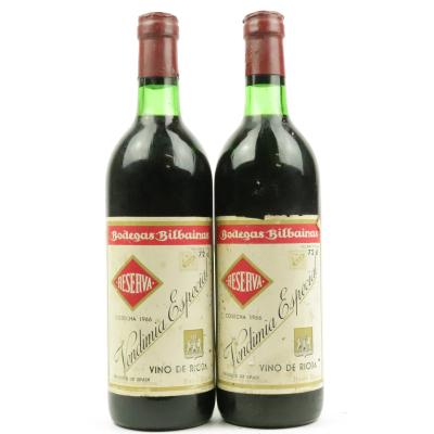 Bilbainas Vendimia Especial 1966 Rioja Reserva 2x72cl