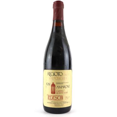 Tedeschi Recioto Della Valpolicella 1981 Amarone