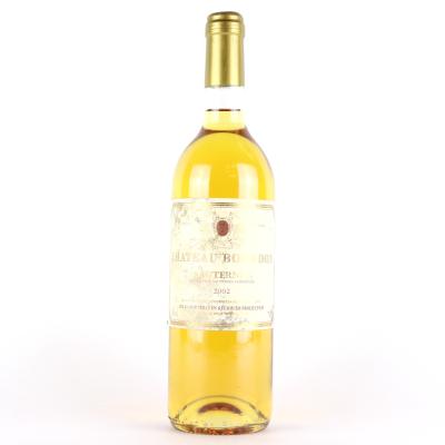 Ch. Bourdon 2002 Sauternes