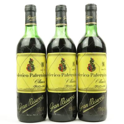 F.Paternina 1968 Rioja Gran Reserva 3x74cl