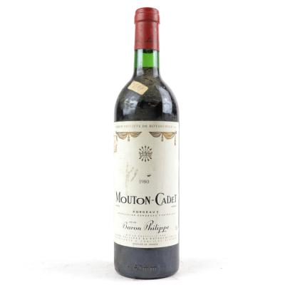 Mouton-Cadet 1980 Bordeaux