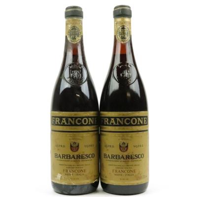 Francone 1976 Barbaresco Riserva Speciale 2x75cl