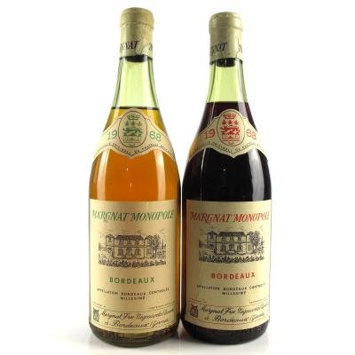 Margnat Monopole 1968 Bordeaux 2x75cl