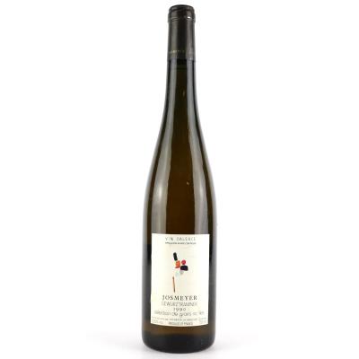 Josmeyer Gewurztraminer Selection-De-Grains-Noble 1990 Alsace