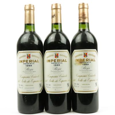 CVNE Imperial 1989 Rioja Reserva 3x75cl