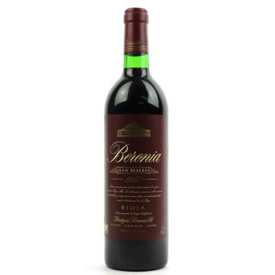 Beronia 1982 Rioja Gran Reserva