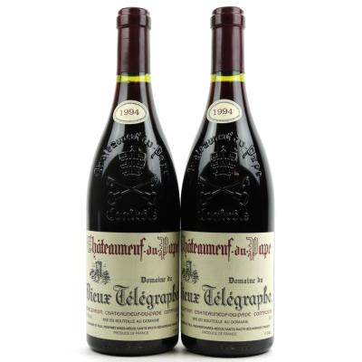 Dom. Du Vieux Telegraphe 1994 Chateauneuf-Du-Pape 2x75cl