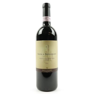 Antinori Badia A passignano 2001 Chianti Classico Riserva