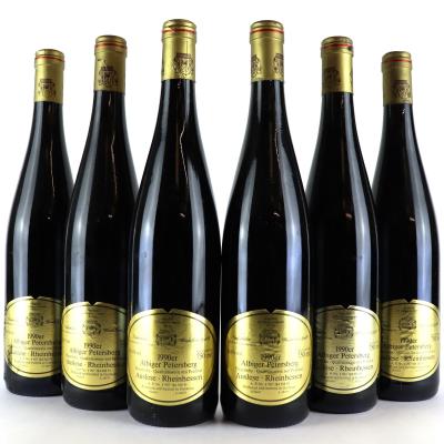 Niederthaler Albiger Petersberg Huxelrebe Auslese 1990 Rheinhessen 6x75cl