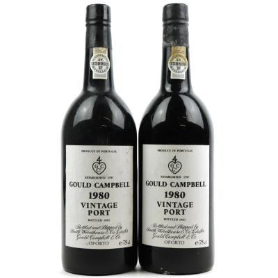 Gould Campbell 1980 Vintage Port 2x75cl