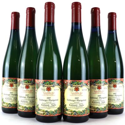 Niederthaler Dalberger Pfarrgarten Scheurebe Kabinett 1997 Nahe 6x75cl