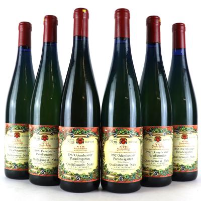 Niederthaler Odernheimer Paradiesgarten Muller Thurgau 1992 Nahe 6x75cl