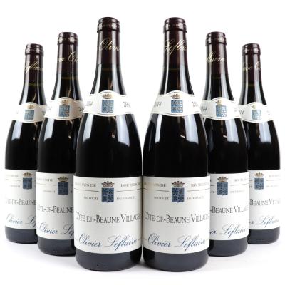 O.Leflaive 2014 Cote-De-Beaune Villages 6x75cl