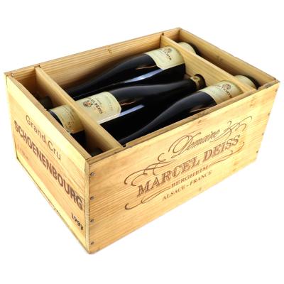 Deiss Schoenenbourg Vendanges Tardives Riesling 1997 Alsace Grand Cru 6x75cl / Original Wooden Case​​​​​​​