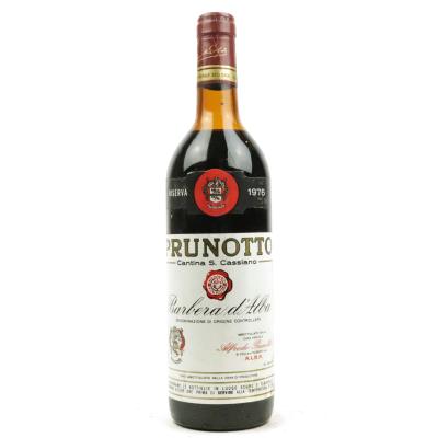 Prunotto 1976 Barbera d'Alba Riserva