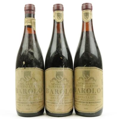 Monfalletto 1971 Barolo 3x72cl