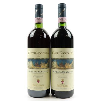 Frescobaldi CastelGiocondo 1992 Brunello di Montalcino 2x75cl