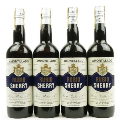 Riva Rubio NV Amontillado Sherry 4x72cl