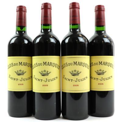 Clos Du Marquis 2005 St-Julien 4x75cl