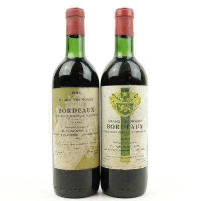 P.Dumontet 1964 Bordeaux 2x72cl