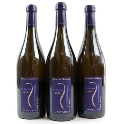 F.Chidaine Les Bournais 2010 Montlouis Sur Loire 3x75cl