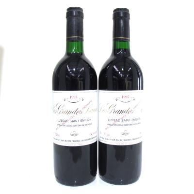 Les Grandes Lannes 1995 Lussac-Saint-Emilion 2x75cl