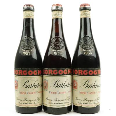 Borgogno 1952 Barbaresco Riserva 3x70cl