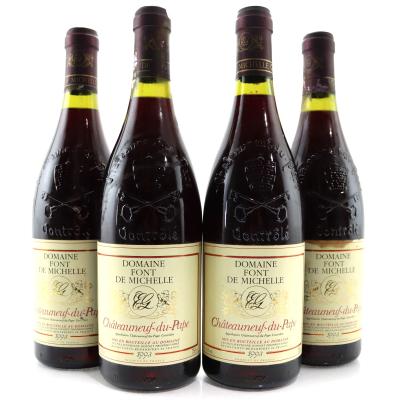 Dom. Font De Michelle 1993 Chateauneuf-Du-Pape 4x75cl