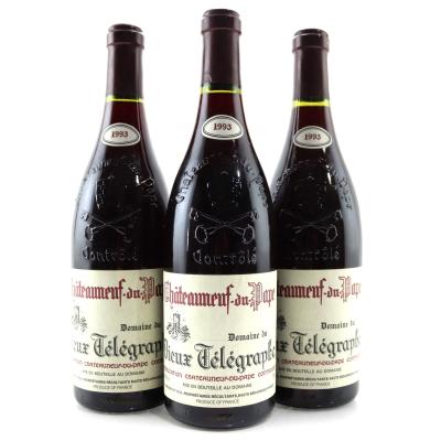 Dom. Du Vieux Telegraphe 1993 Chateauneuf-Du-Pape 3x75cl