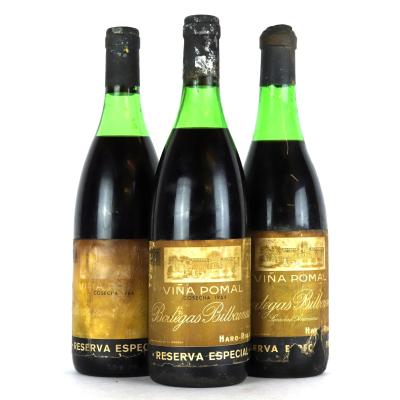 Viña Pomal Reserva Especial 1953 & 1964 Rioja Gran Reserva 3x75cl