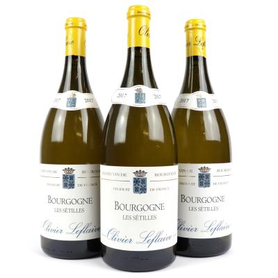 O.Leflaive Setilles 2017 Bourgogne Blanc 3x150cl