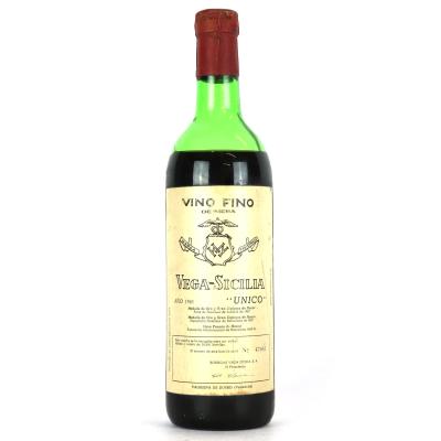 Vega Sicilia Unico 1961 Ribera Del Duero