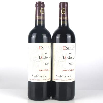 P.Chatonnet \"Esprit De L'Archange\" 2013 Saint-Emilion 2x75cl