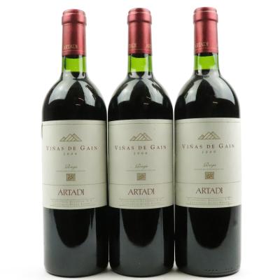 Artadi Vinas De Gain 2000 Rioja 3x75cl