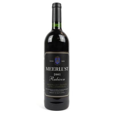 Meerlust Rubicon 2001 Stellenbosch