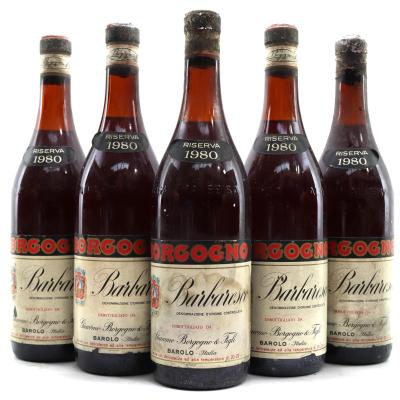 Borgogno 1980 Barbaresco Riserva 5x75cl