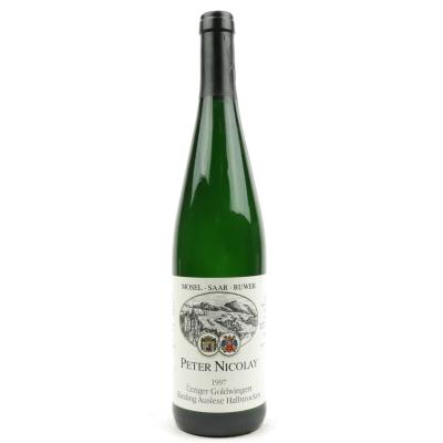 P.Nicolay Urziger Goldwingert Riesling Auslese Halbtrocken 1997 Mosel