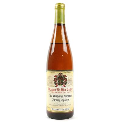 A.Senfter Niersteiner Auflangen Riesling Spatlese 1983 Rheinhessen