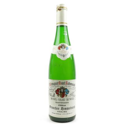 K.Schwaab Graacher Himmelreich Riesling 1986 Mosel