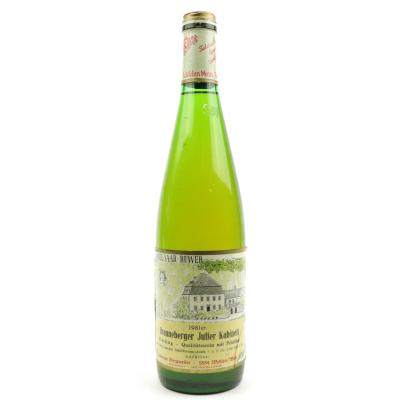 Z.Bergweiler Brauneberger Juffer Riesling Kabinett 1981 Mosel