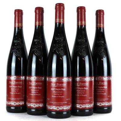 Pieroth Bor Forras Blaufrankish 2007 Hungary 5x75cl