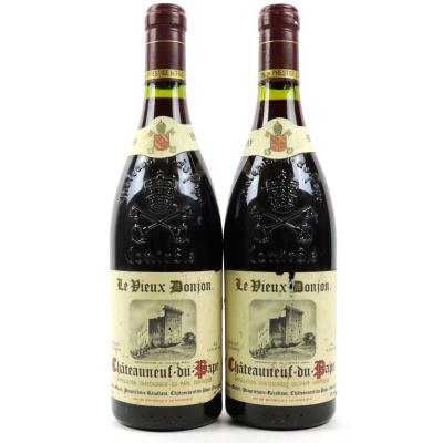 Le Vieux Donjon 1991 Chateauneuf-Du-Pape 2x75cl