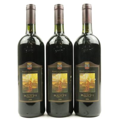 Banfi 2004 Brunello di Montalcino 3x75cl