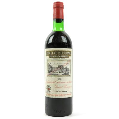 Ch. Bel Orme 1979 Haut-Medoc