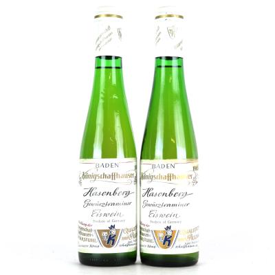 Konigschaffhausen Hasenberg Gewurztraminer Eiswein 1985 Baden 2x37.5cl