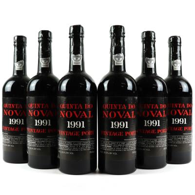 Quinta Do Noval 1991 Vintage Port 6x75cl